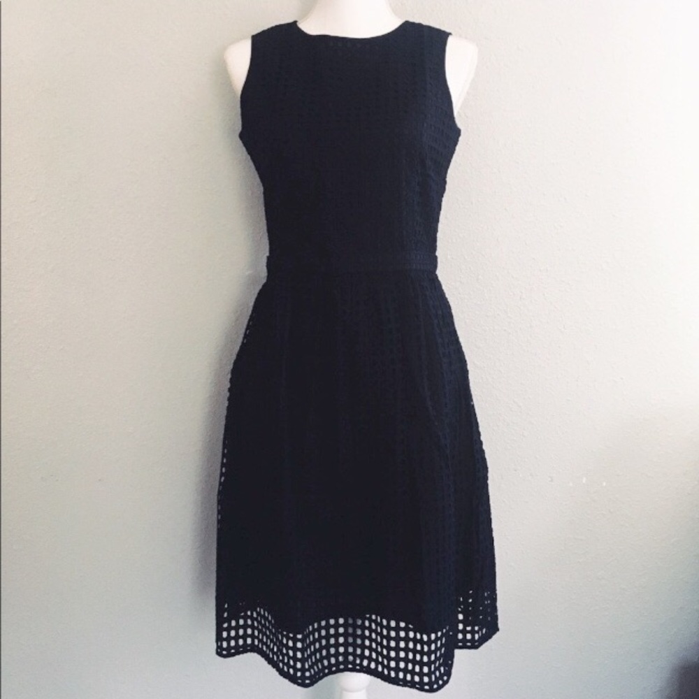 BROOKS BROS. Navy Blue Sleeveless Dress SZ. 4